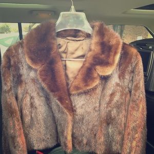 Mink bolero jacket